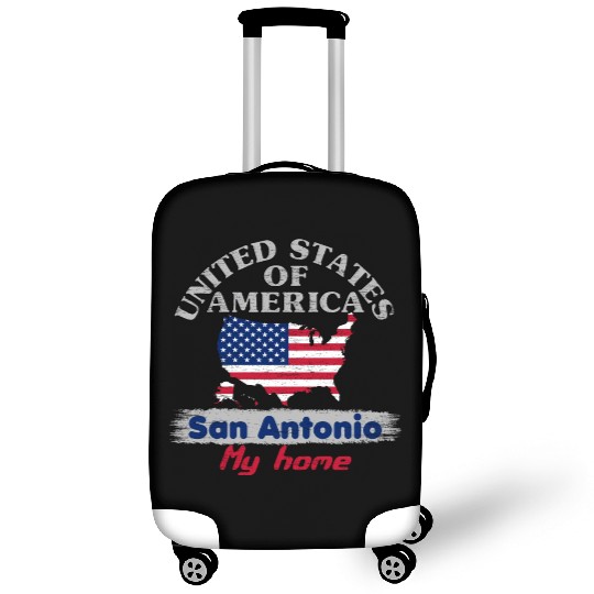United States of America - San Antonio my home Luggage Covers