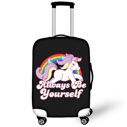 LGBT CSD Be Yourself Gay Lesbian Pride Unicorn Luggage Covers
