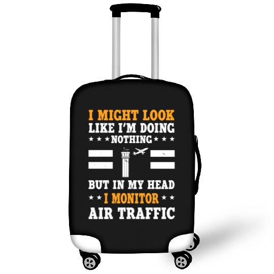 Funny Air Traffic Controller Humor Aviation Safety Luggage Covers
