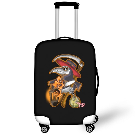 plague doctor Luggage Covers