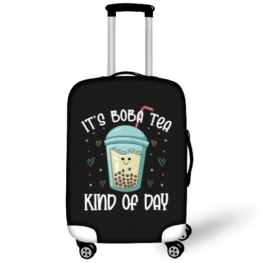 It's Boba Tea Kind Of Day Bubble Tea Lover Luggage Covers