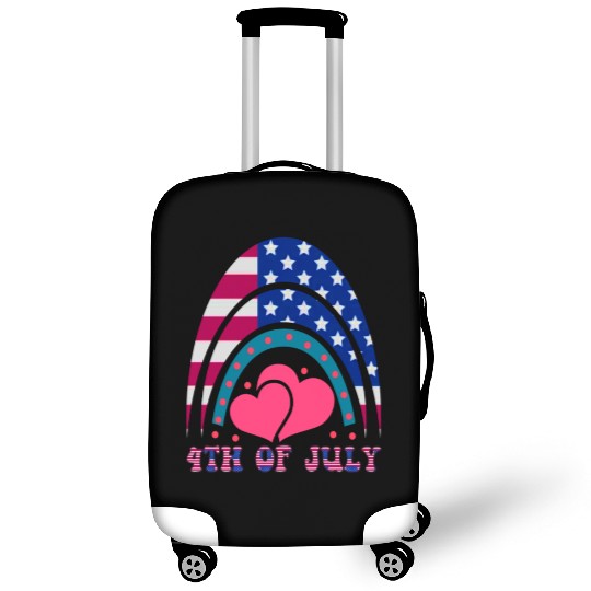 4th of July, Love America Luggage Covers