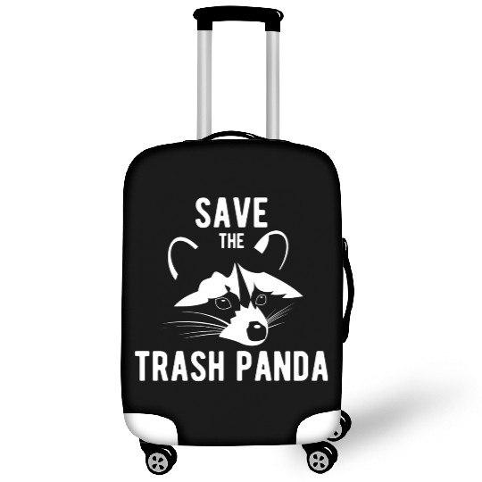 Save The Trash Panda Raccoon Luggage Covers