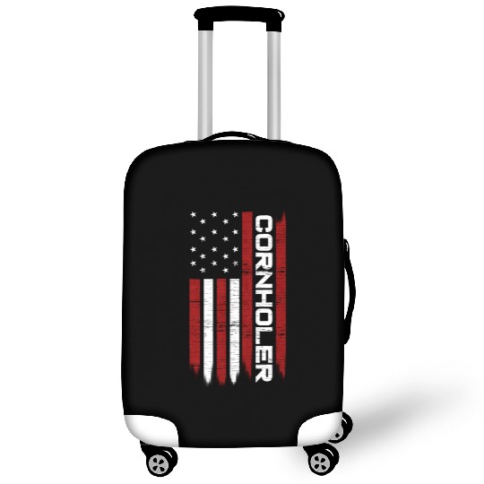 Cornhole Usa Flag Cornholer Bean Bag Game Luggage Covers