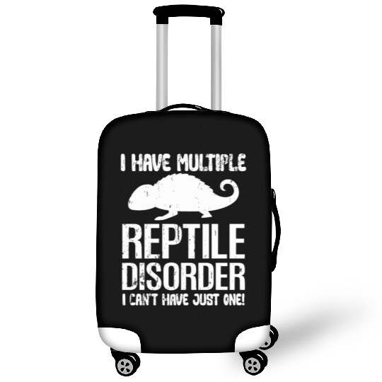 Funny Reptile Disorder Lizard Owner Animal Lover Luggage Covers