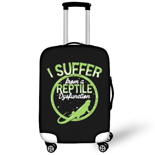reptile dysfunction reptile lover lizard Luggage Covers