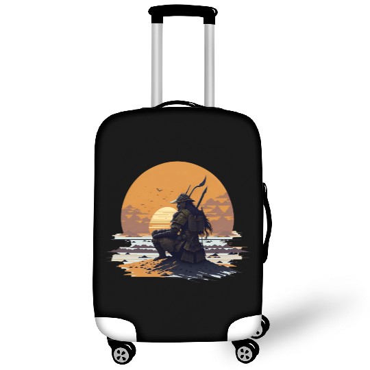 Samurai Sunrise Luggage Covers