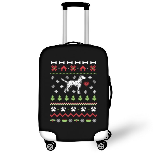 Dalmatian Ugly Luggage Covers