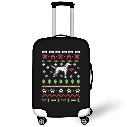 Dalmatian Ugly Luggage Covers