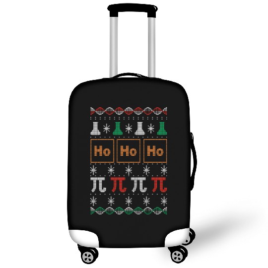 Chemistry Laboratory Science Ugly Christmas Luggage Covers
