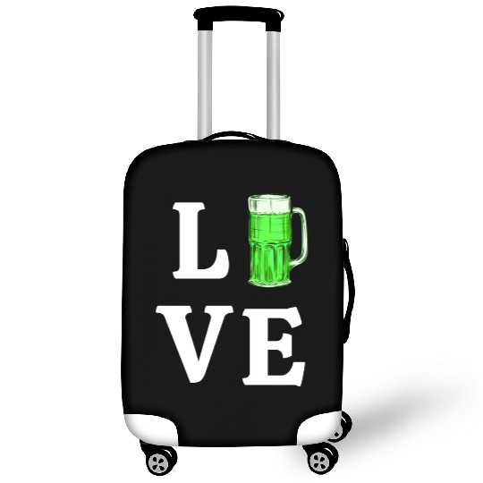 Love Green Beer Luggage Covers
