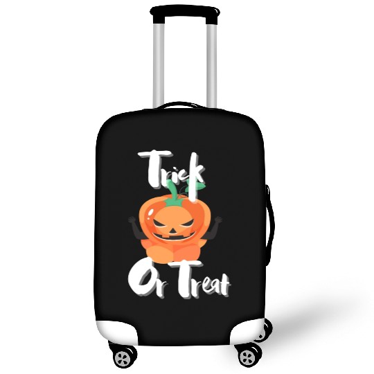 Scary Trick Or Treat Pumpkin Luggage Covers