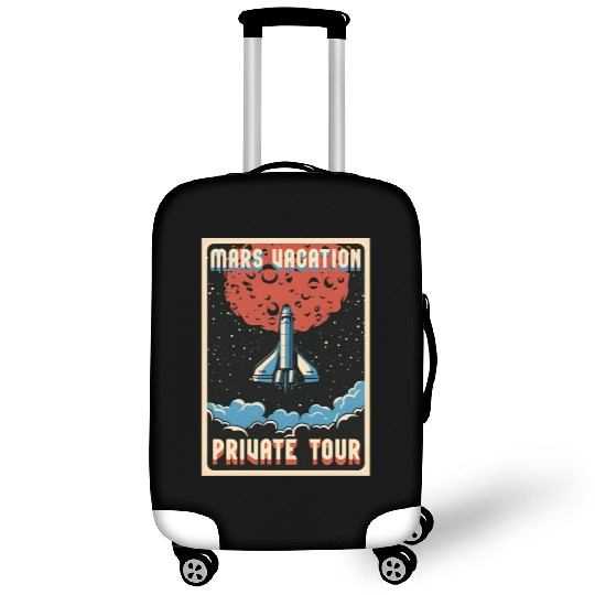 Mars vacation private Tour Luggage Covers, Luggage Covers, bags