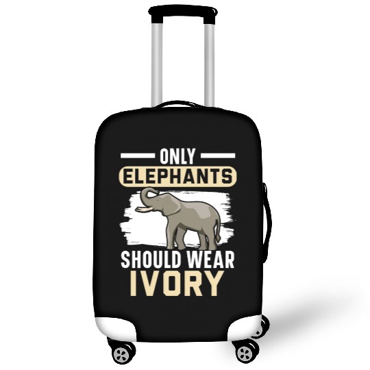 Elephant Lover Wildlife Animal Zoo Zookeeper Luggage Covers