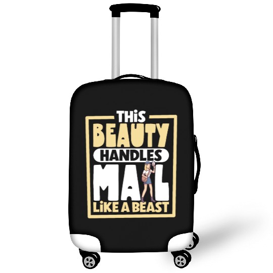 Postal Worker Mail Lady Mail Carrier Postal Luggage Covers