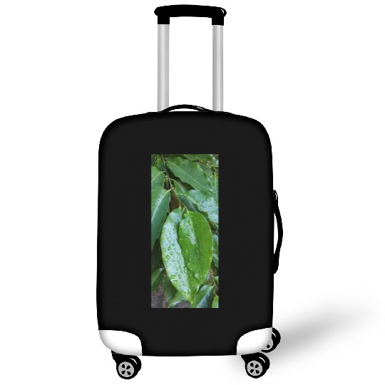 beautiful green plant in the garden Luggage Covers