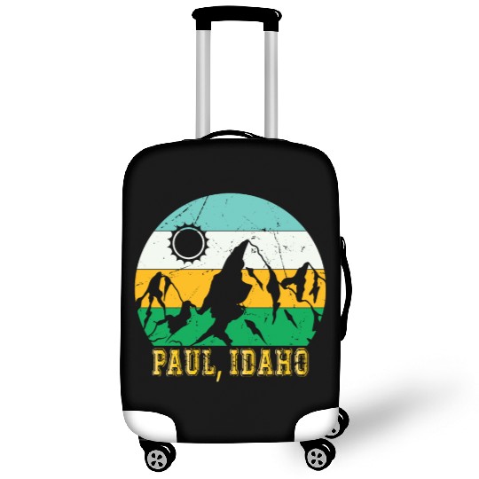 Idaho Mountain Hiking Souvenir Paul Mountain Trip Luggage Covers