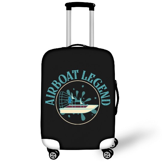Airboat Legend Hydroplane Air Boat Propeller Swamp Luggage Covers