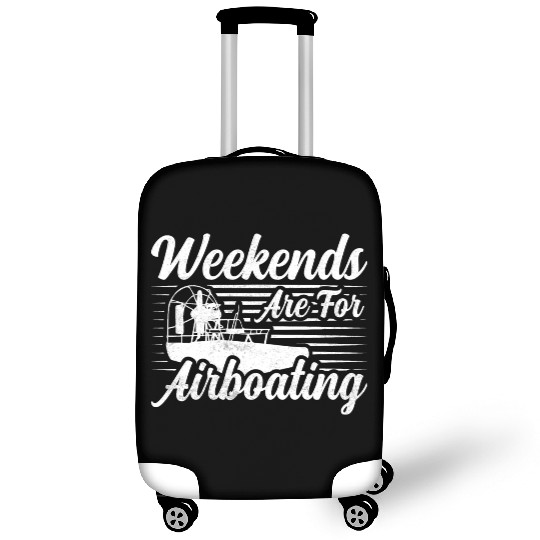 Weekends Are For Airboating Airboat Swamp Luggage Covers