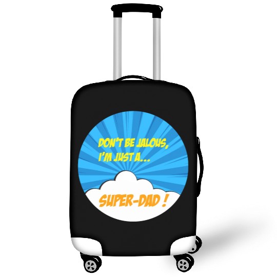 Super-dad super-hero Best dad Father's day Comics Luggage Covers