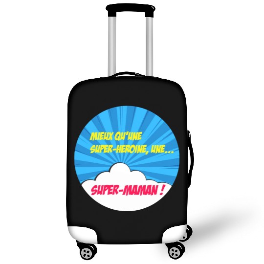 Super-mom super-hero. Best mom Mother's day Comics Luggage Covers