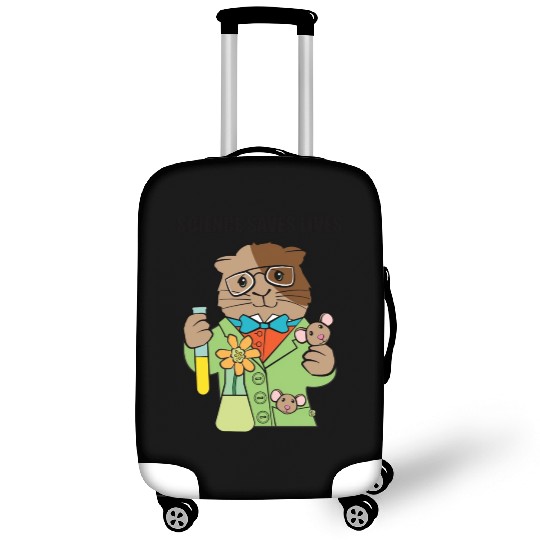 Science Guinea Pig And Mice Luggage Covers
