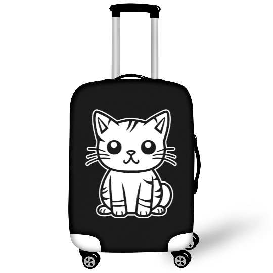 Cat Kitten Feline Meow Luggage Covers