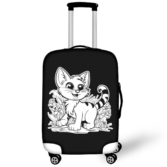 Cat Kitten Feline Meow Luggage Covers