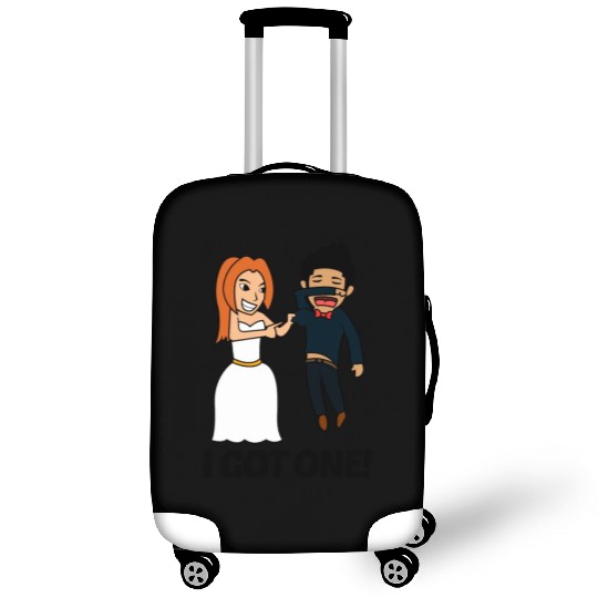 FUNNY BRIDE TO BE I BRIDE SQUAD JUST MARRIED GIFT Luggage Covers