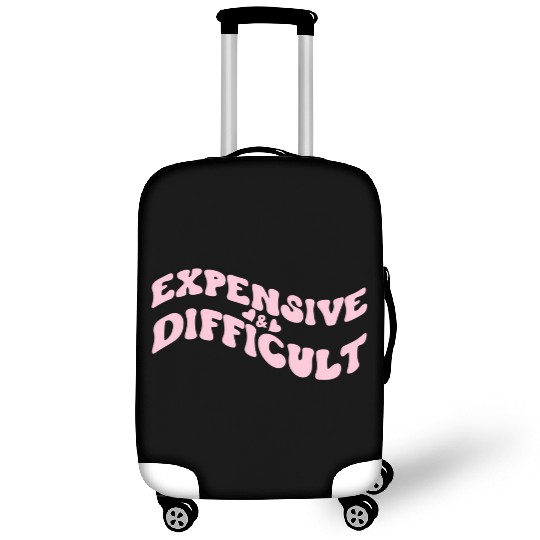 Expensive And Difficult Bougie Bougee Preppy Aesth Luggage Covers