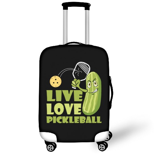 Live Love Pickleball Who Loves Pickle And Ball Luggage Covers