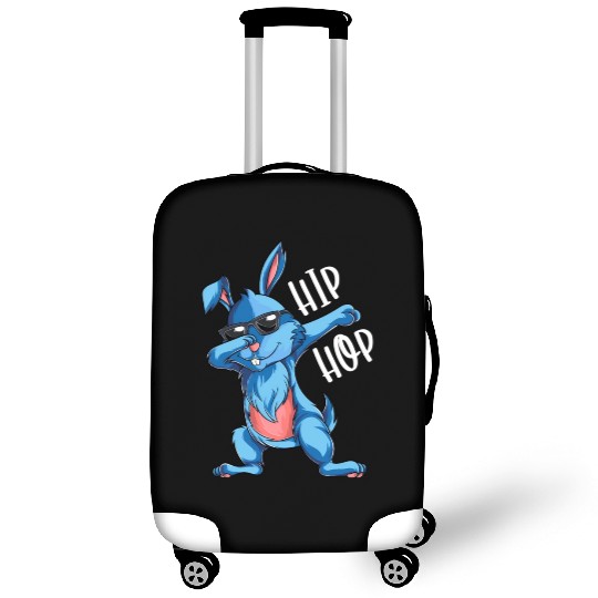 Hip Hop Dabbing Bunny Easter Day Luggage Covers