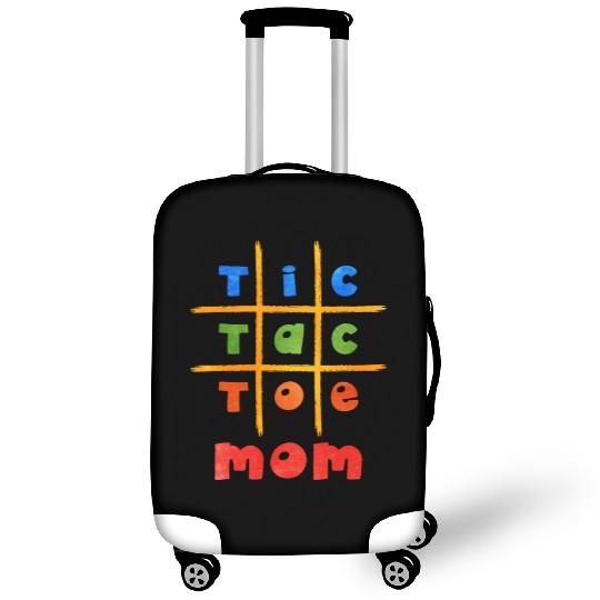 Tic Tac Toe Mom Luggage Covers