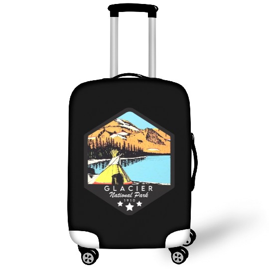 Glacier national park Luggage Covers