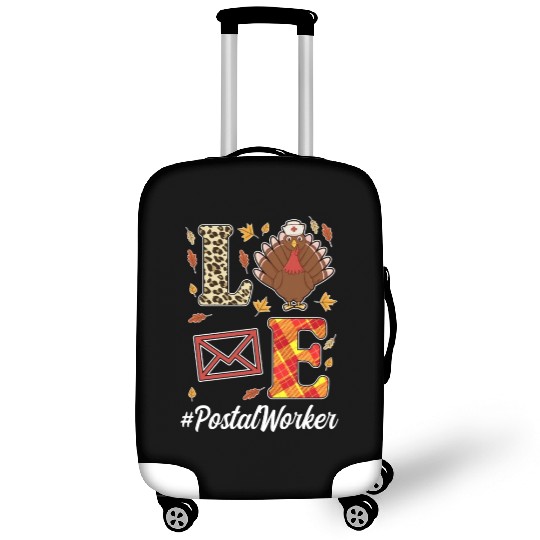 Great Postal Worker Thanksgiving Outfit Luggage Covers