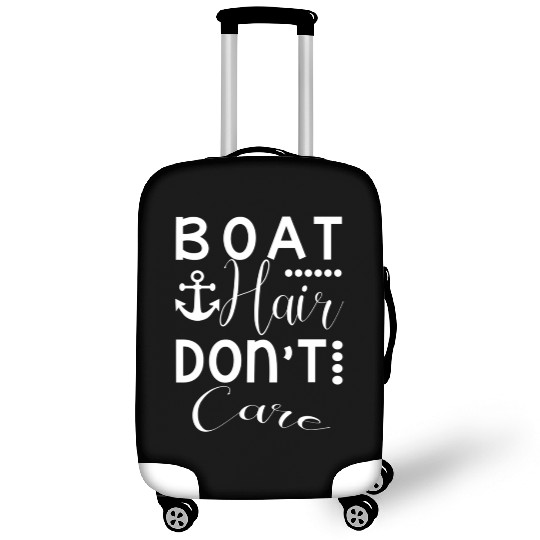 Boat Boat Hair Don'T Care Luggage Covers