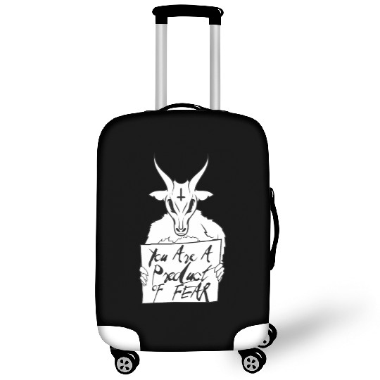You'Re A Product Of Fear Baphomet Goat Satanic Luc Luggage Covers