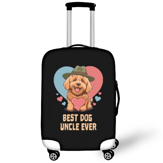 Best Dog Uncle Ever Goldendoodle Dog Dad Cute Dog Luggage Covers
