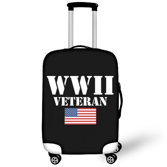 American Patriot Wwii Veteran Military World War 2 Luggage Covers