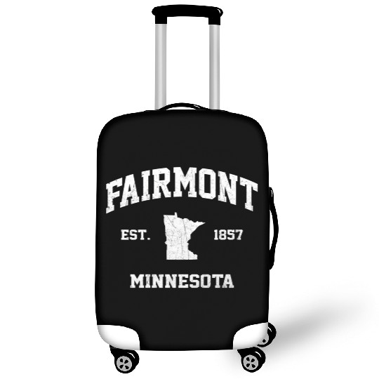 Fairmont Minnesota Mn State Athletic Style Luggage Covers