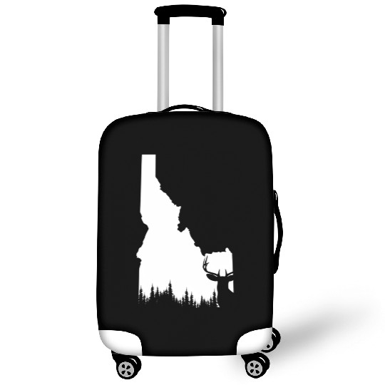 Hunter Elk Deer State Idaho Hunting Luggage Covers