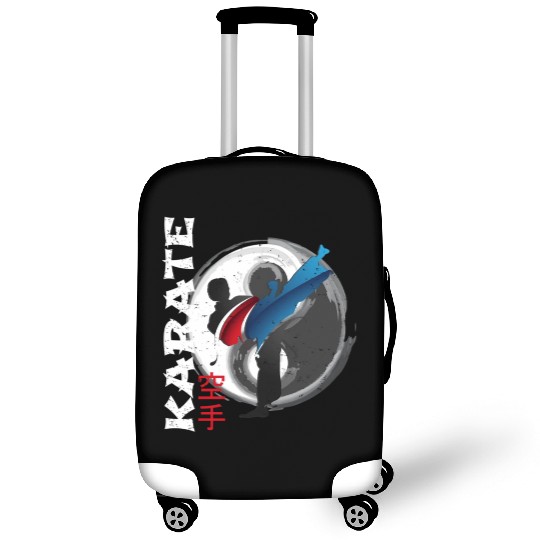 Martial Side Kick Ying Yang Karate Luggage Covers