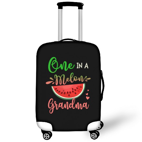 Family One In A Melon Grandma Party Family Luggage Covers