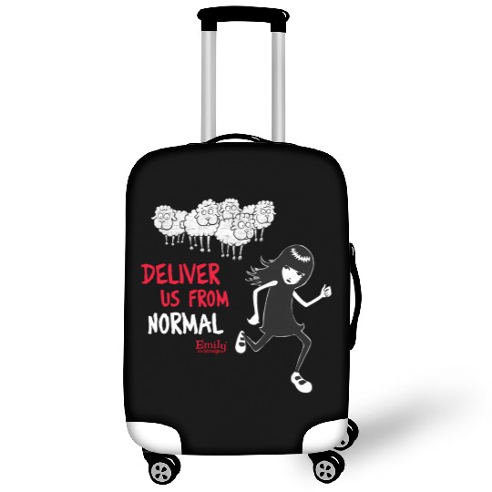 Emily The Strange Deliver Us From Normal Luggage Covers
