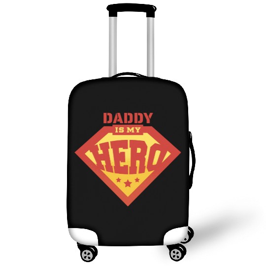 Daddy is my superhero 1 Luggage Covers
