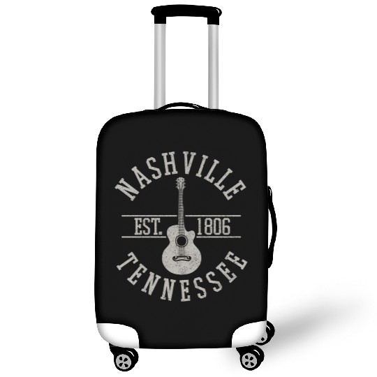 Nashville Country Music City Guitar Luggage Covers