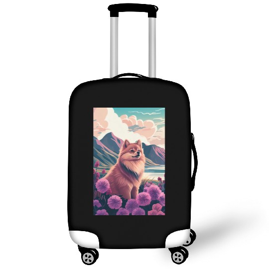 Pomeranian Nature Luggage Covers