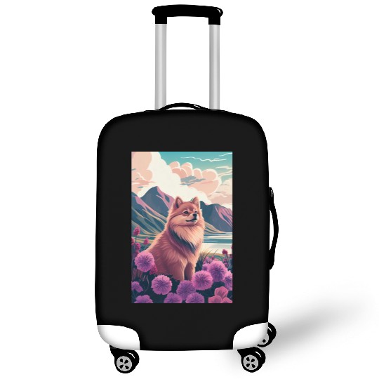 Pomeranian Nature Luggage Covers