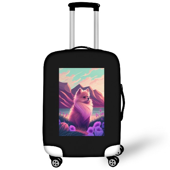 Pomeranian Nature Luggage Covers