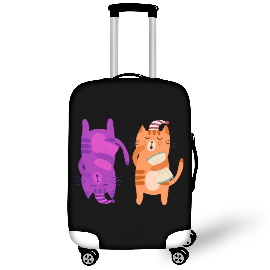 Cats Nap Napping Kitties Hugging Pillows Luggage Covers